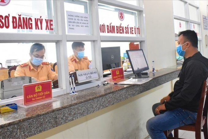 Thông báo tổ chức đăng ký xe tại Phòng Cảnh sát giao thông Công an tỉnh, Công an cấp huyện và Công an cấp xã trên địa bàn tỉnh Phú Yên